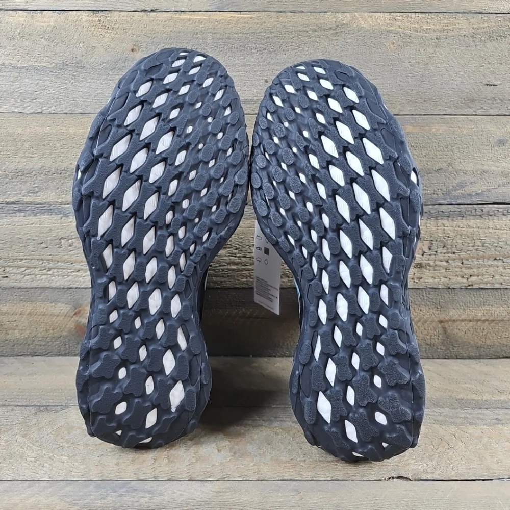 adidas Web Boost Men's Running Sportswear Shoes Carbon/Black/ Bliss Blue - Picture 6 of 12